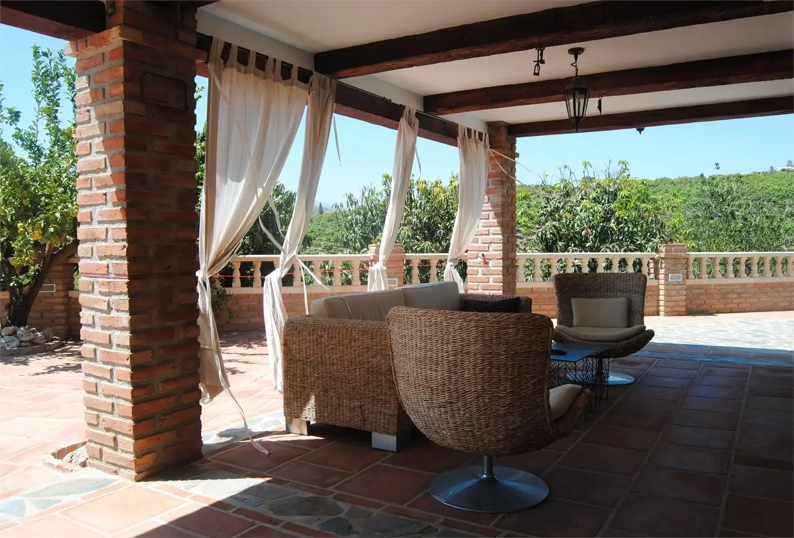 Terraza de Casa o chalet en venta en Vélez-Málaga con Aire acondicionado, Jardín privado y Terraza