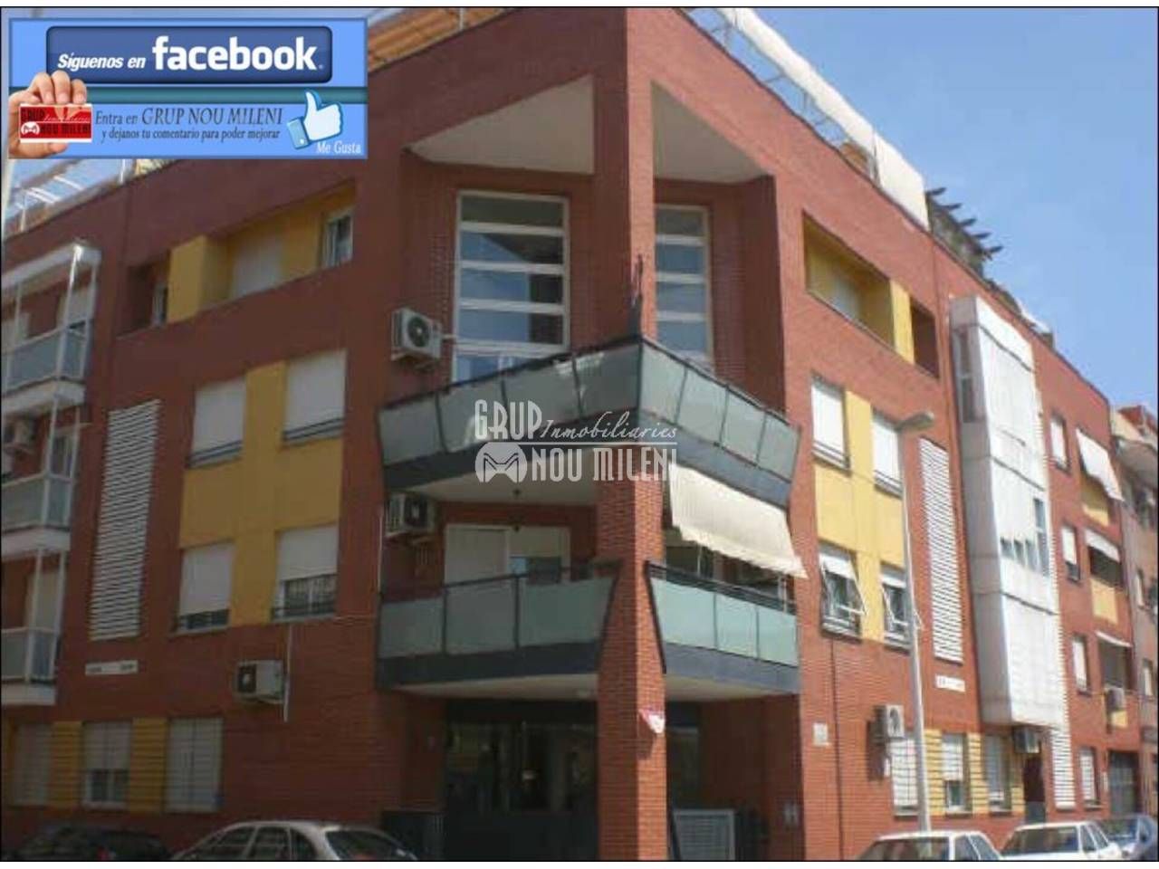 Vista exterior de Piso en venta en Paiporta con Trastero y Balcón