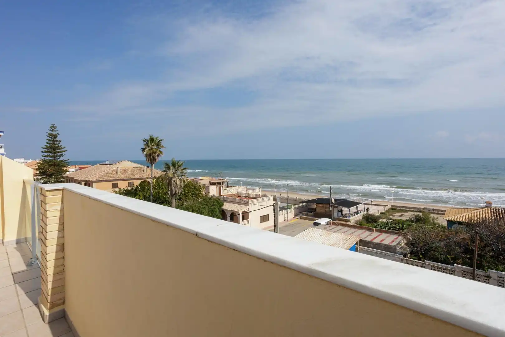 Terraza de Ático en venta en Piles con Aire acondicionado, Calefacción y Jardín privado