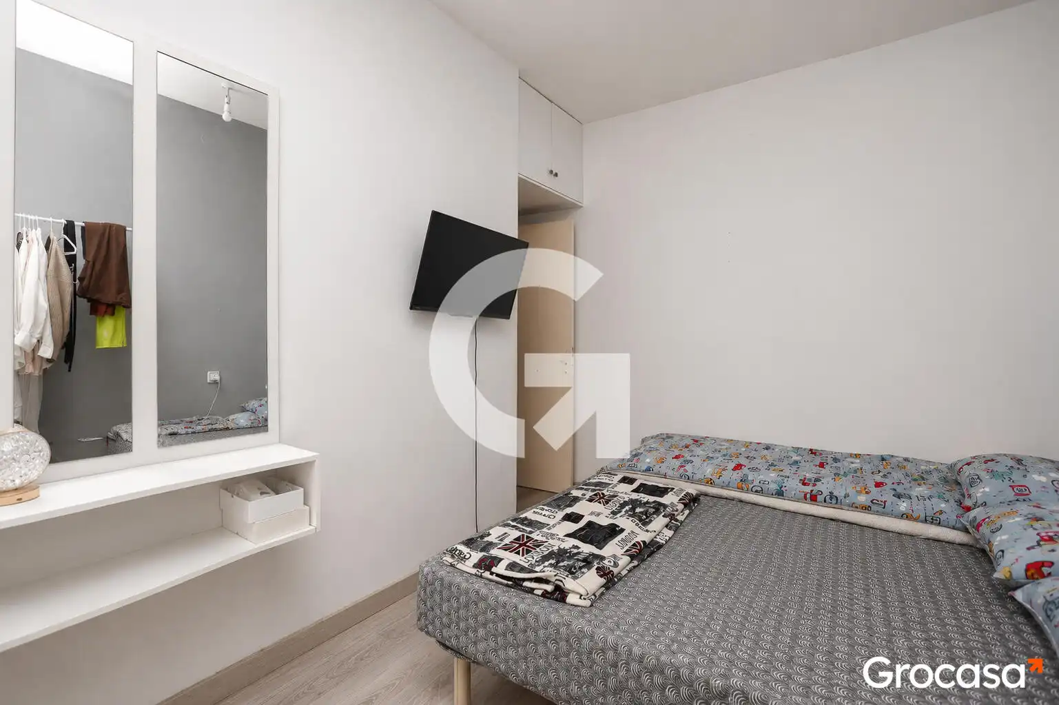 Bedroom of Flat for sale in Gavà  with Air Conditioner, Oven and Balcony