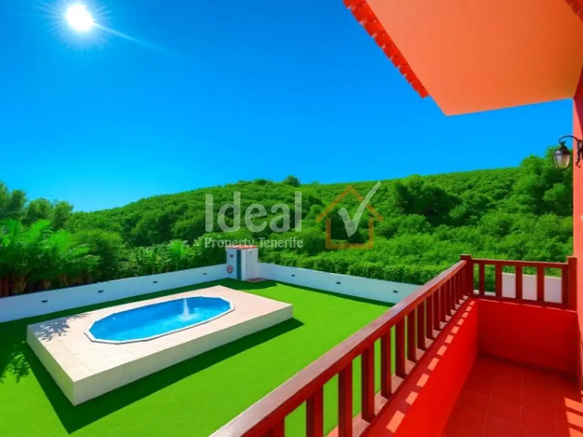 Terrace of Houses for sale in El Rosario  with Private garden, Terrace and Swimming Pool