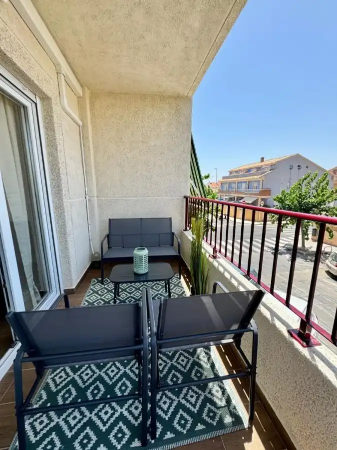Terrassa de Apartament en venda en Pilar de la Horadada amb Aire condicionat, Calefacció i Moblat