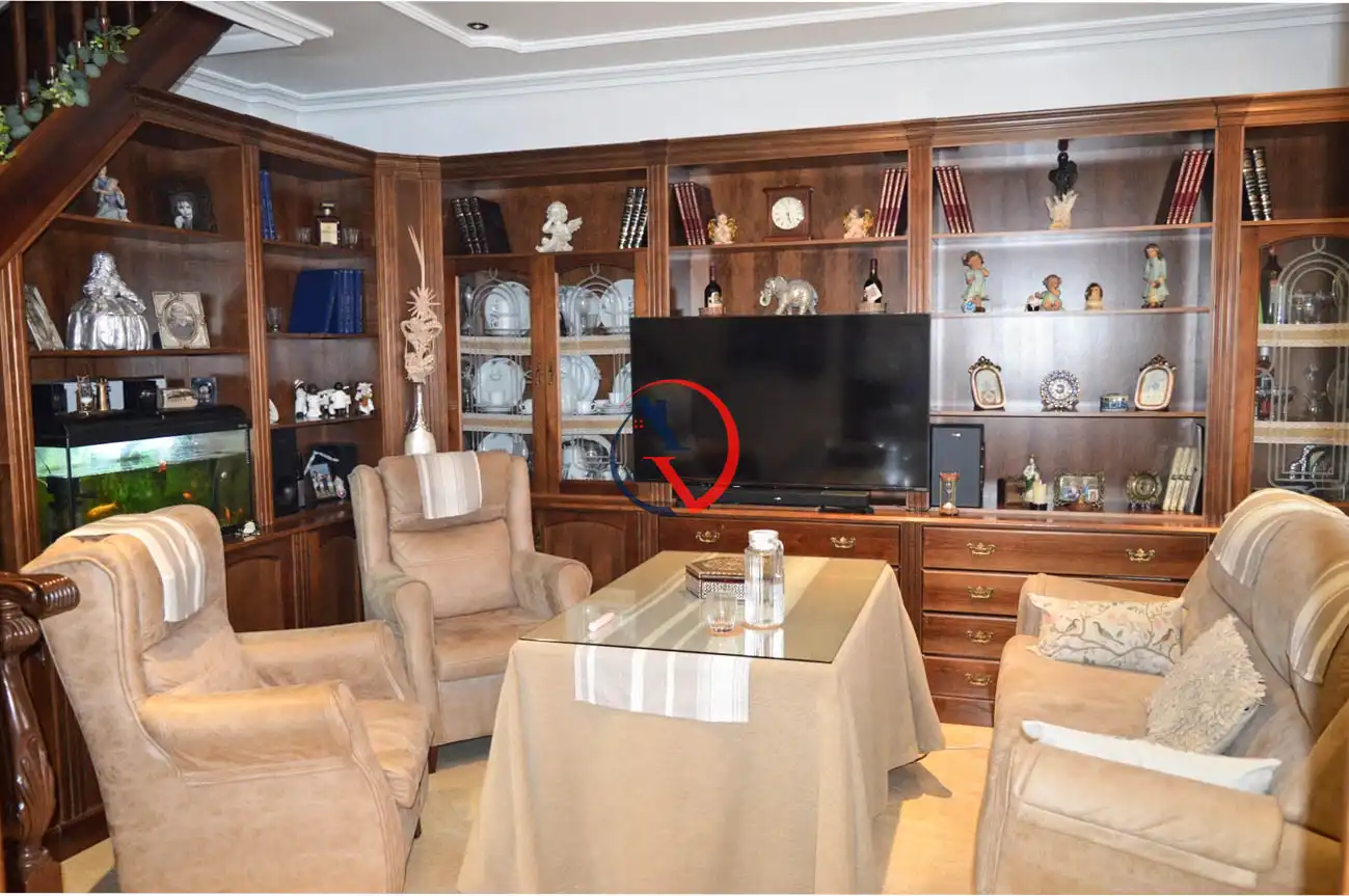 Wohnzimmer von Haus oder Chalet zum Verkauf in Ribera del Fresno mit Klimaanlage, Terrasse und Möbliert