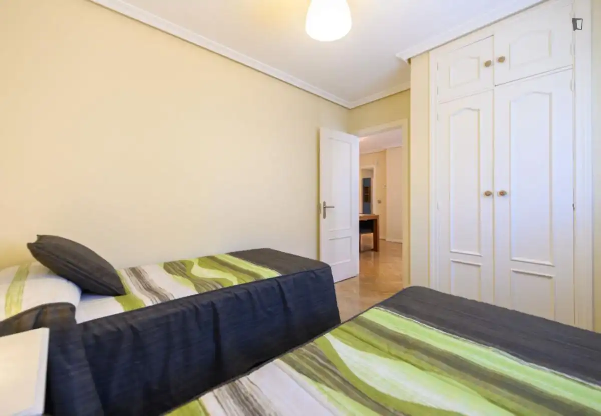 Bedroom of Apartments for rent in Madrid  with Air Conditioner, Heating and Furnished