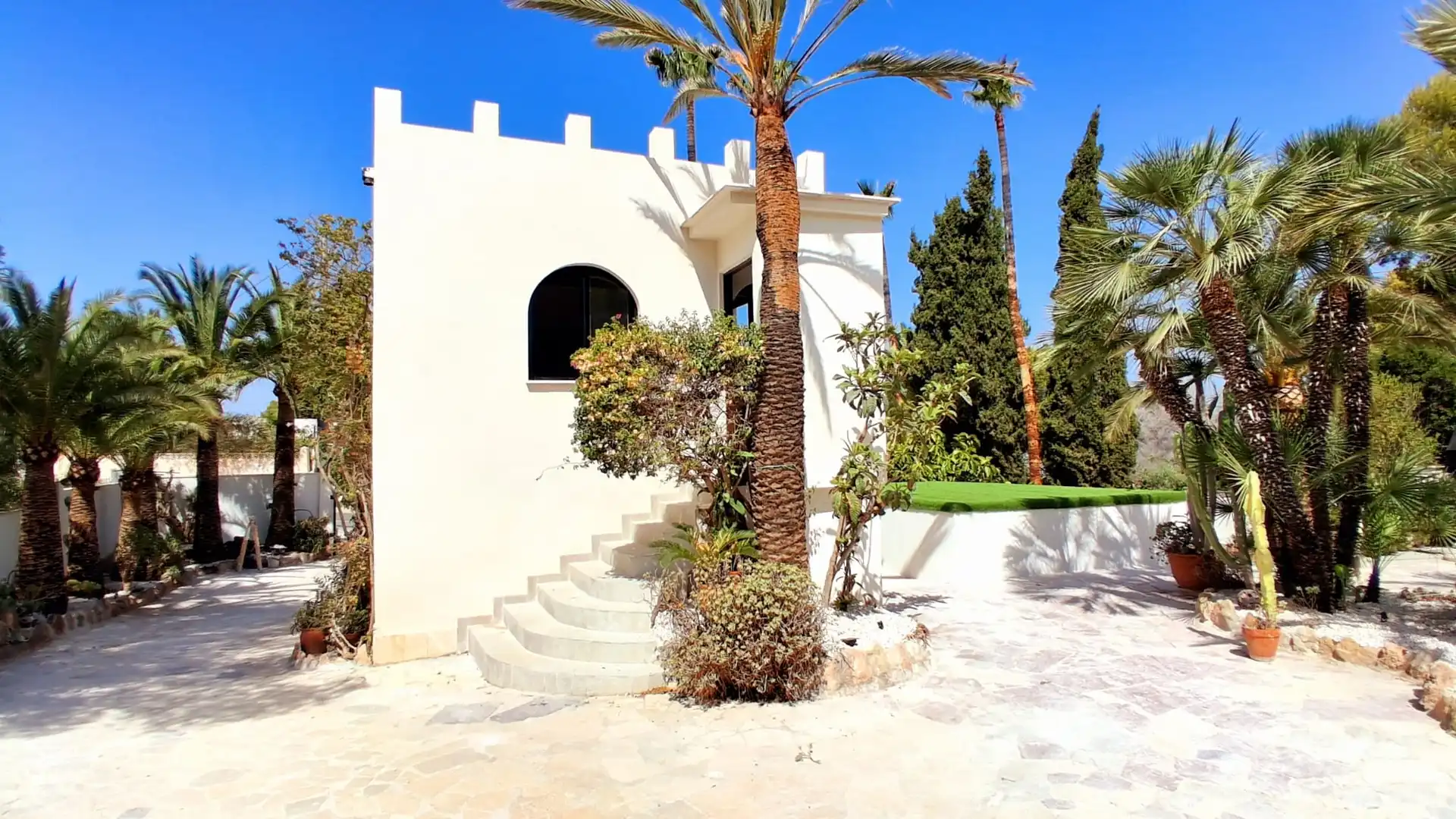Exterior view of Houses for sale in L'Alfàs del Pi  with Air Conditioner, Heating and Private garden