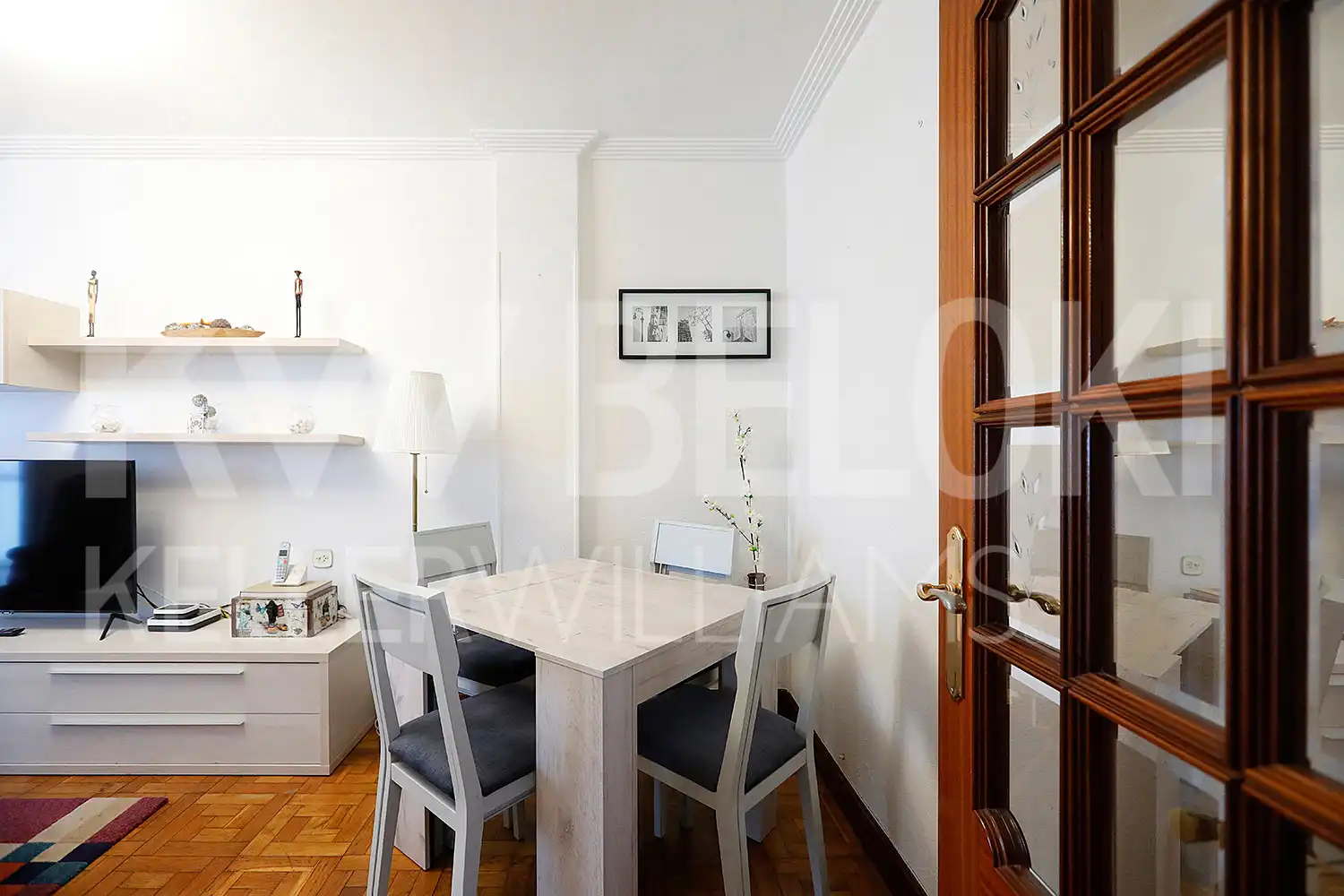 Comedor de Piso de alquiler en Donostia - San Sebastián  con Calefacción, Amueblado y Balcón