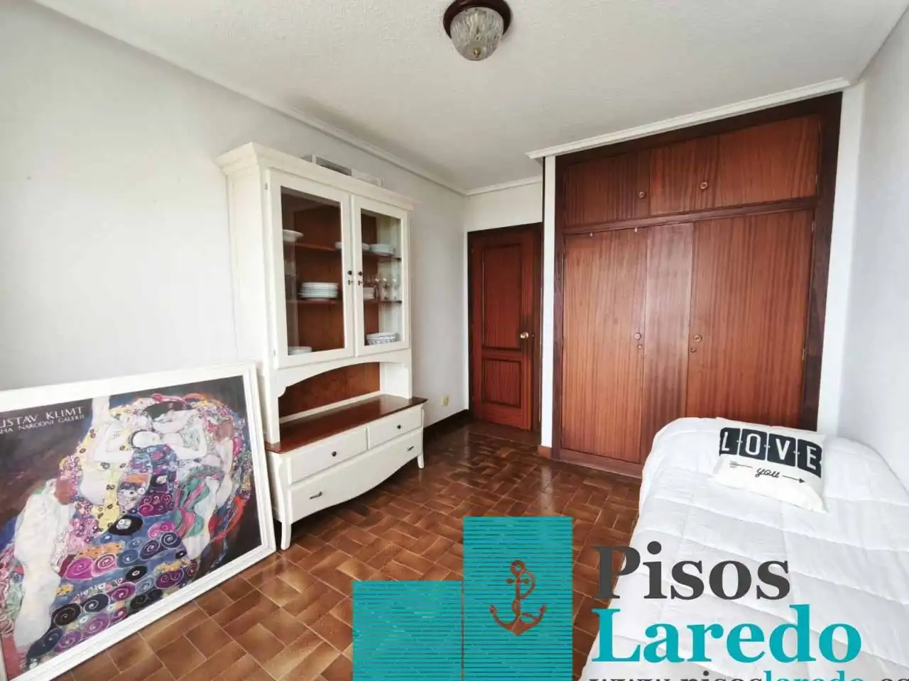 Bedroom of Flat for sale in Laredo  with Heating, Terrace and Balcony