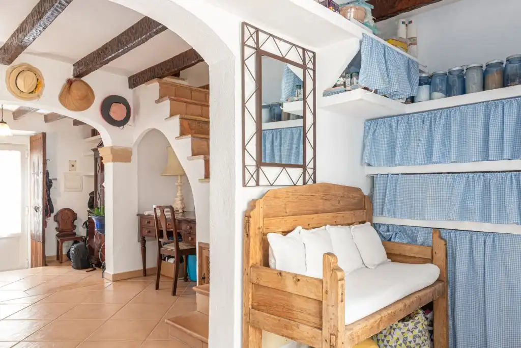 Schlafzimmer von Country house zum Verkauf in Pollença mit Klimaanlage, Terrasse und Möbliert