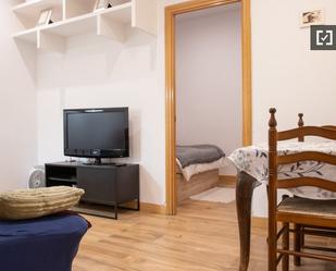 Sala d'estar de Pis de lloguer en  Madrid Capital amb Aire condicionat, Calefacció i Moblat