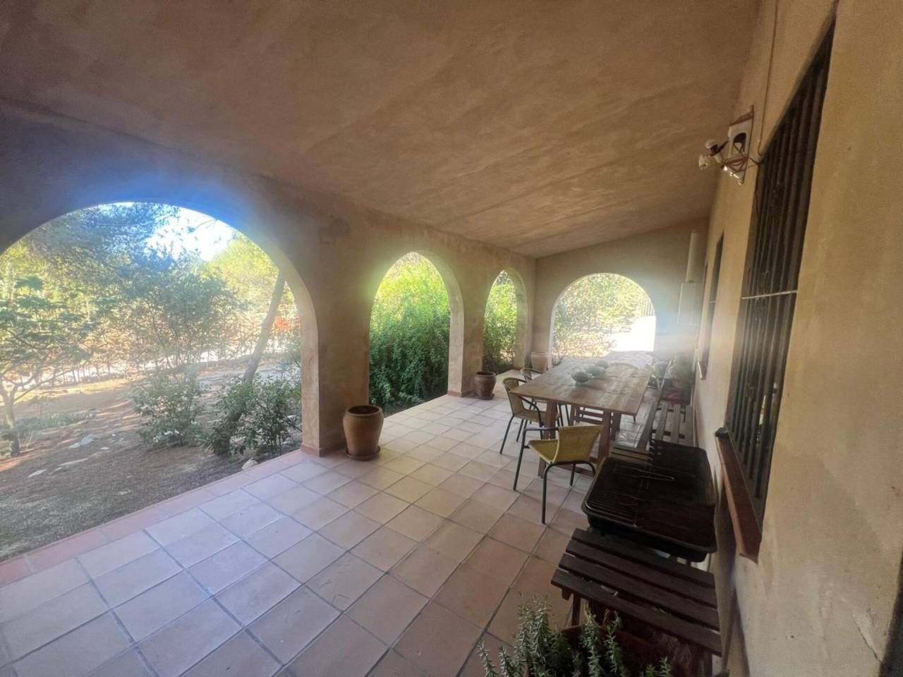 Terrassa de Casa o xalet en venda en Tibi amb Aire condicionat, Calefacció i Jardí privat