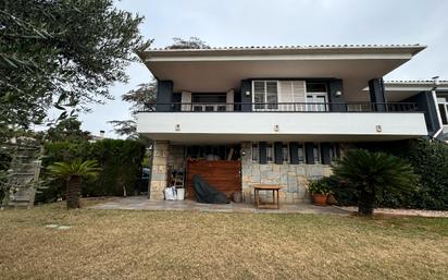 Vista exterior de Casa o xalet en venda en Girona Capital amb Calefacció, Jardí privat i Balcó