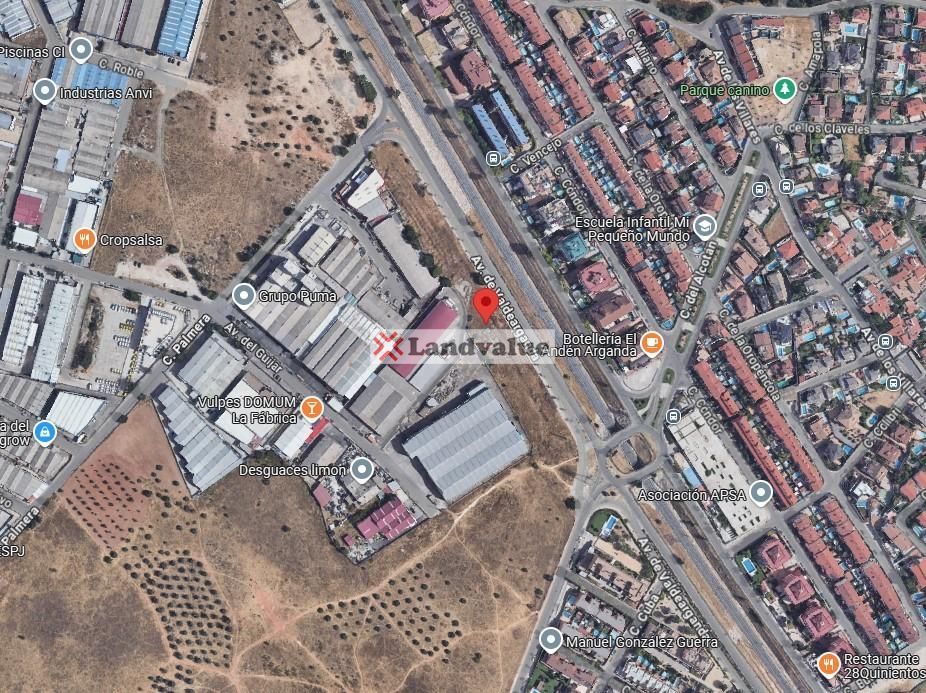 Industrial land for sale in Arganda del Rey