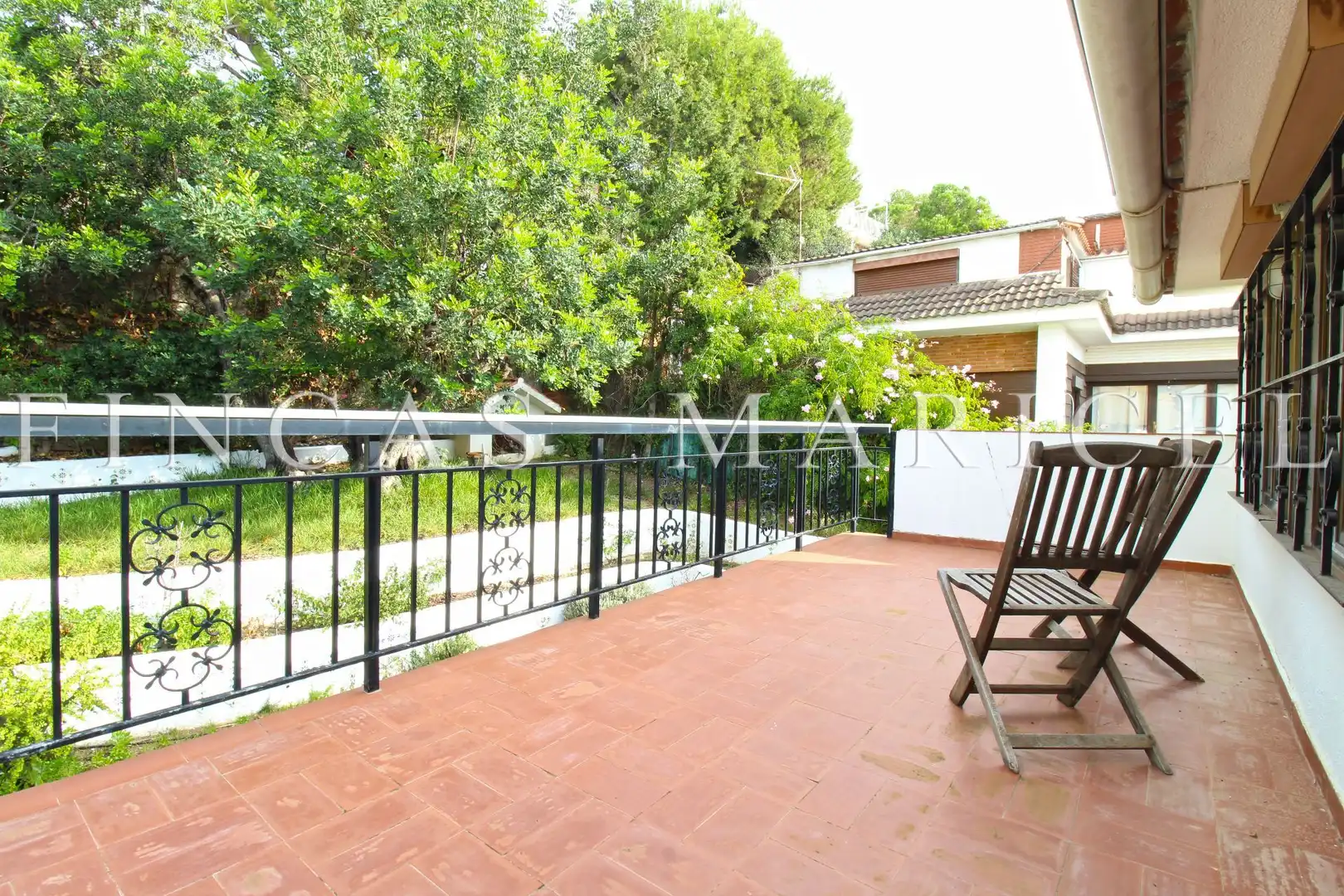 Terraza de Casa o chalet en venta en Sitges con Aire acondicionado, Calefacción y Jardín privado