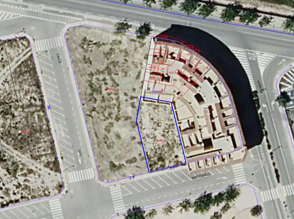 Terreny residencial en venda a Carrer Joanot Martorell 3F, imagen 2