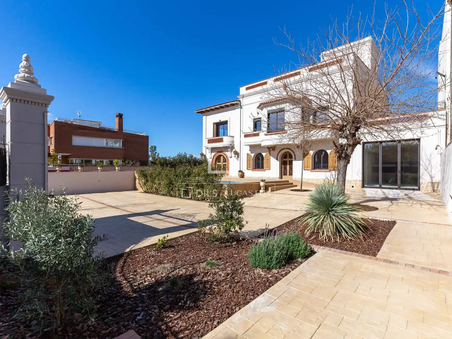 Vista exterior de Casa o chalet en venta en Sant Just Desvern con Aire acondicionado, Jardín privado y Terraza