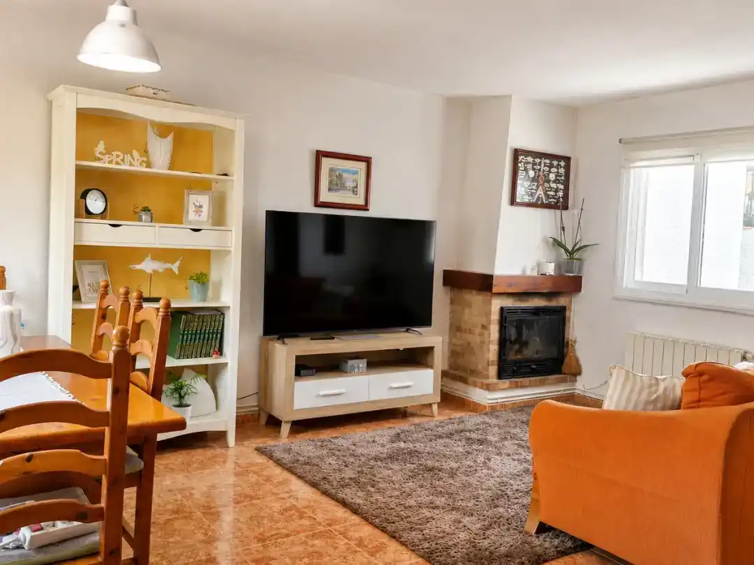 Sala d'estar de Casa adosada en venda en  Tarragona Capital amb Aire condicionat i Balcó