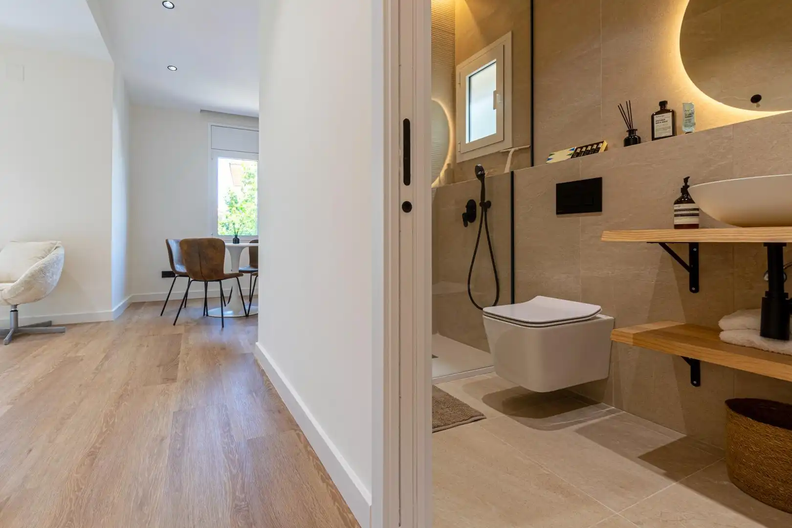 Bathroom of Flat for sale in Sant Pere de Ribes  with Air Conditioner, Parquet flooring and Terrace