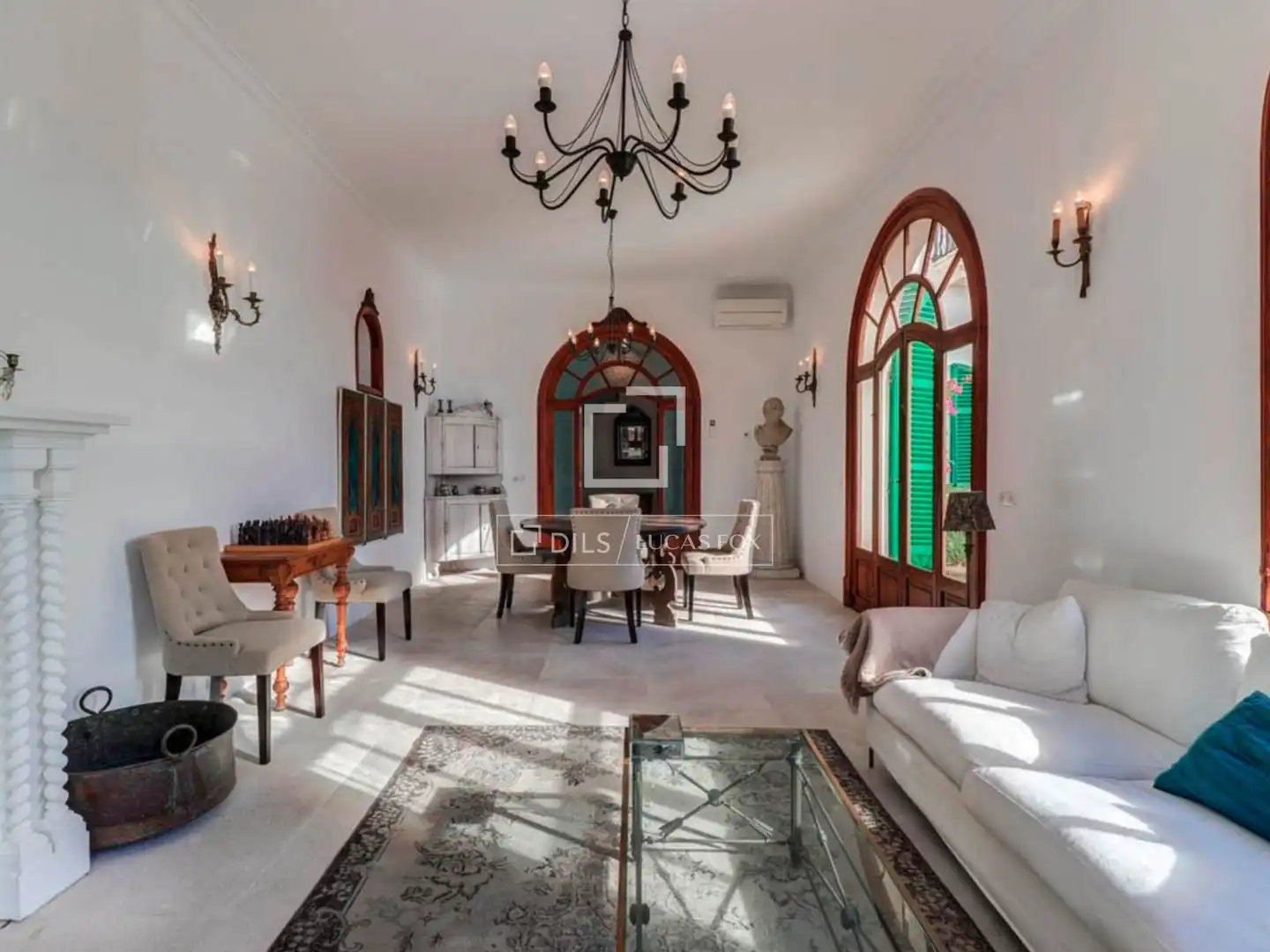 Living room of Houses for rent in  Palma de Mallorca  with Air Conditioner, Heating and Private garden