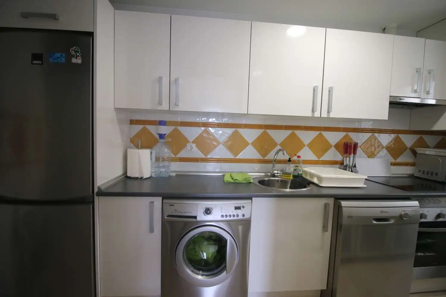 Cuina de Apartament de lloguer en Vera amb Aire condicionat, Calefacció i Terrassa