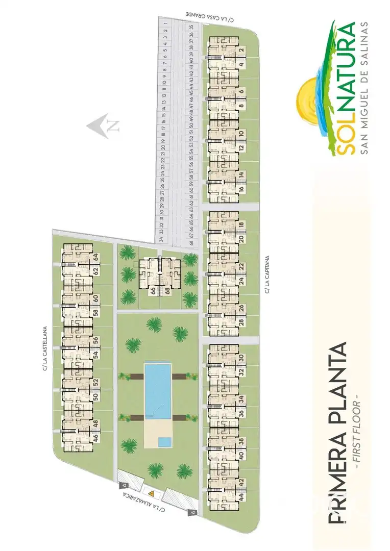 Exterior view of Duplexes for sale in San Miguel de Salinas  with Air Conditioner, Heating and Private garden