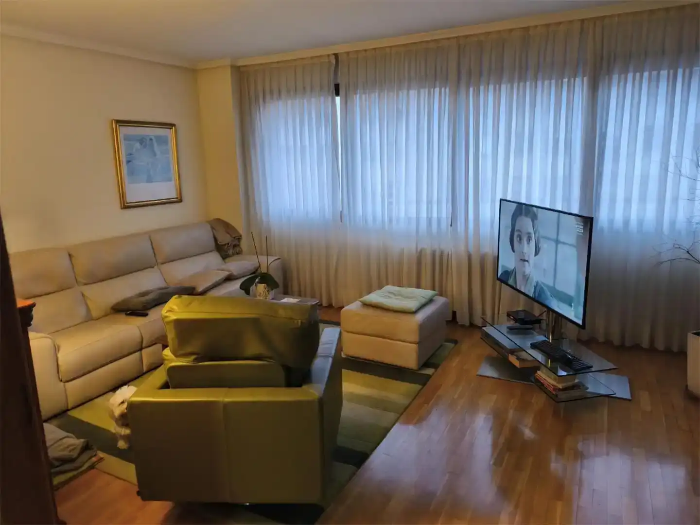 Wohnzimmer von Wohnung zum Verkauf in Burgos Capital mit Heizung, Terrasse und Abstellraum