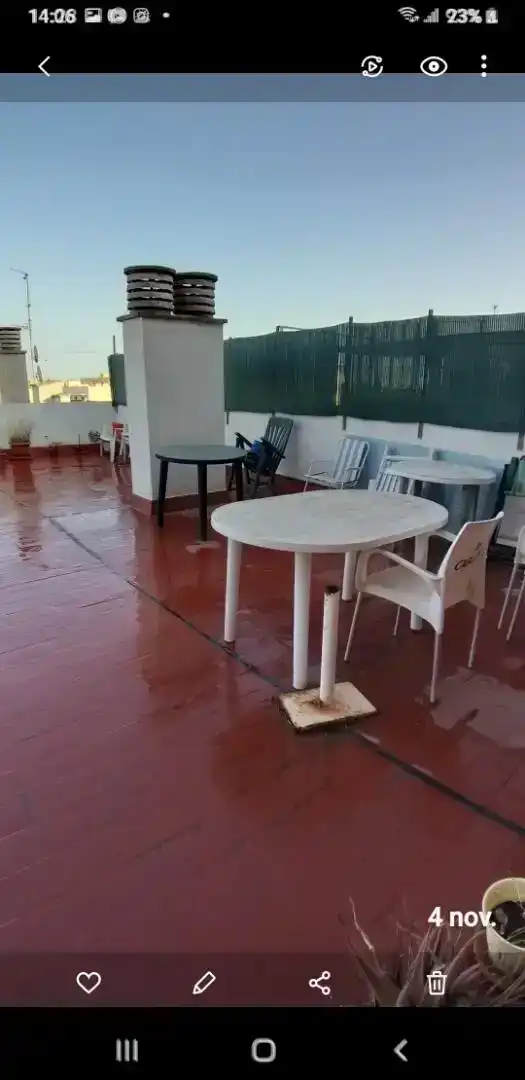 Terrasse von Dachboden zur Miete in  Palma de Mallorca mit Möbliert, Ofen und Waschmaschine