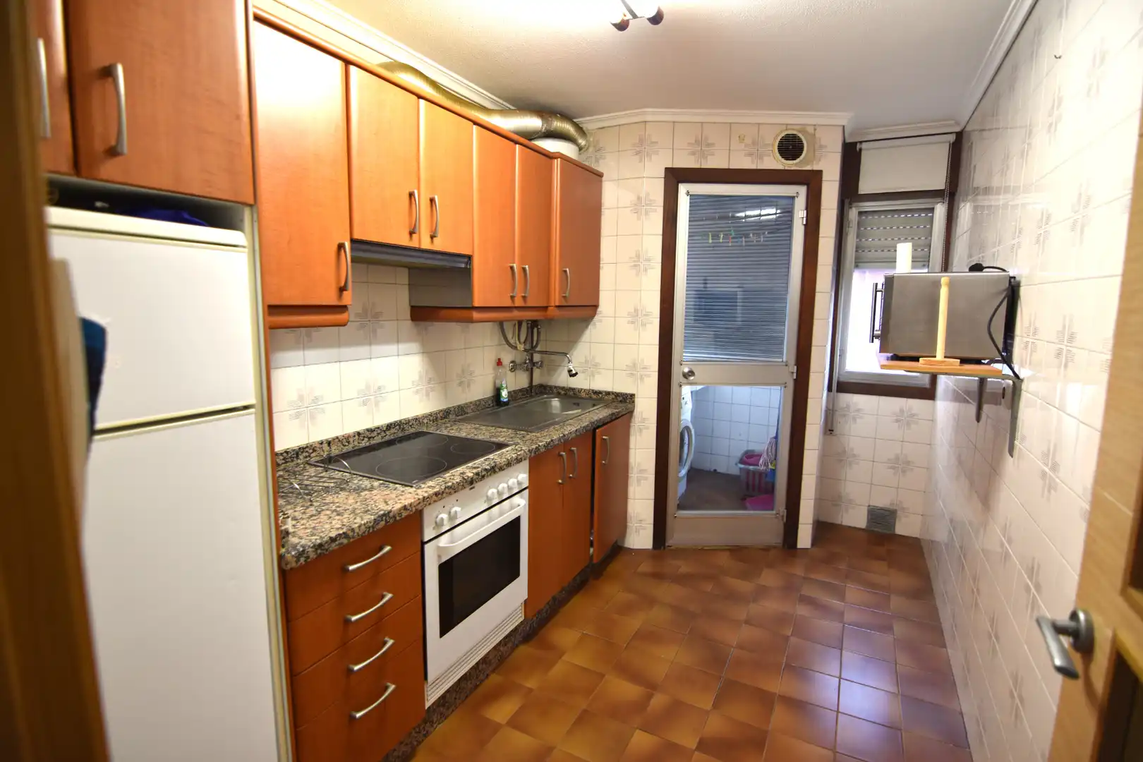 Cocina de Piso en venta en A Coruña Capital  con Calefacción, Parquet y Trastero