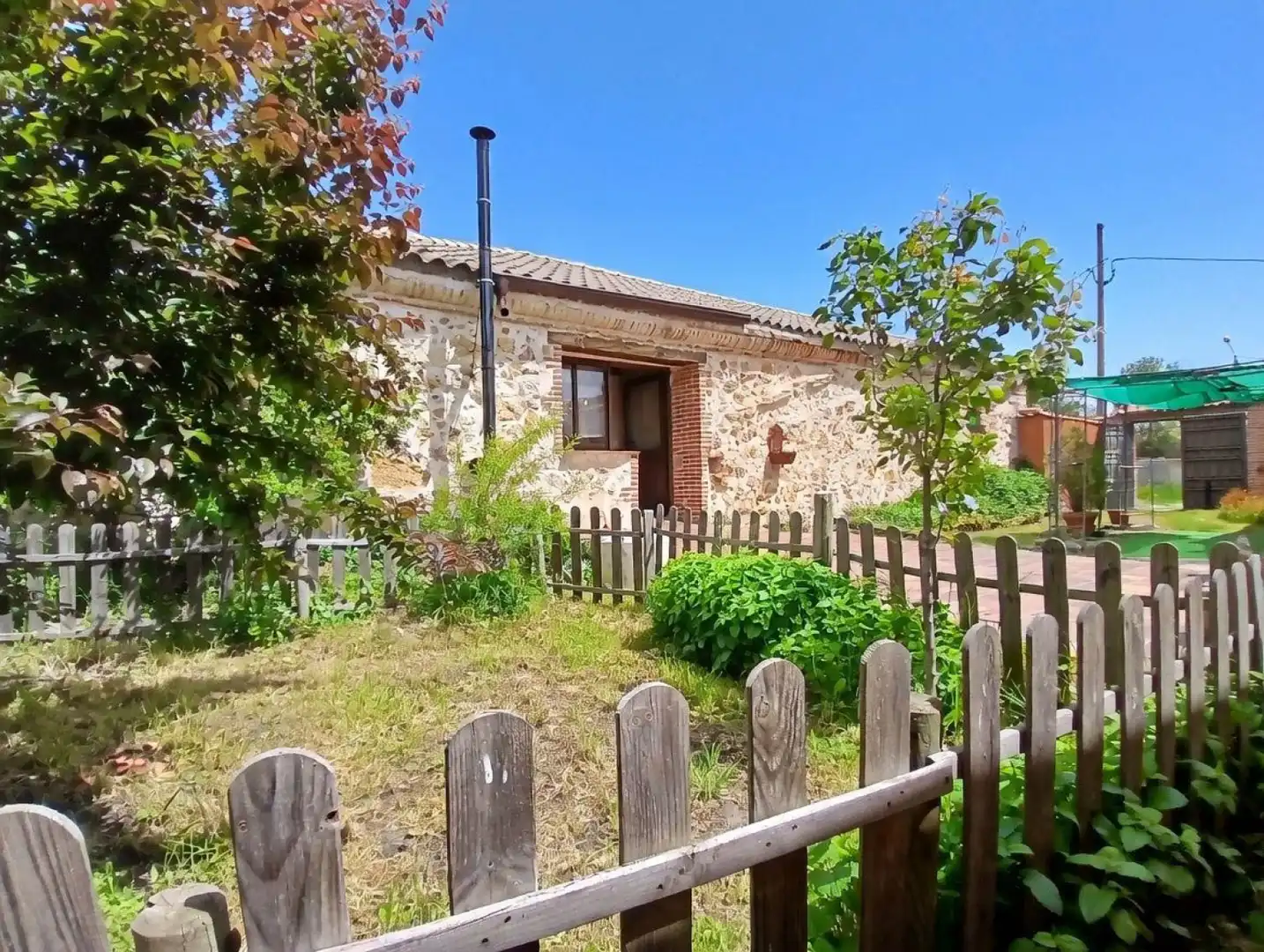 Garten von Haus oder Chalet zum Verkauf in Santa María la Real de Nieva mit Privatgarten