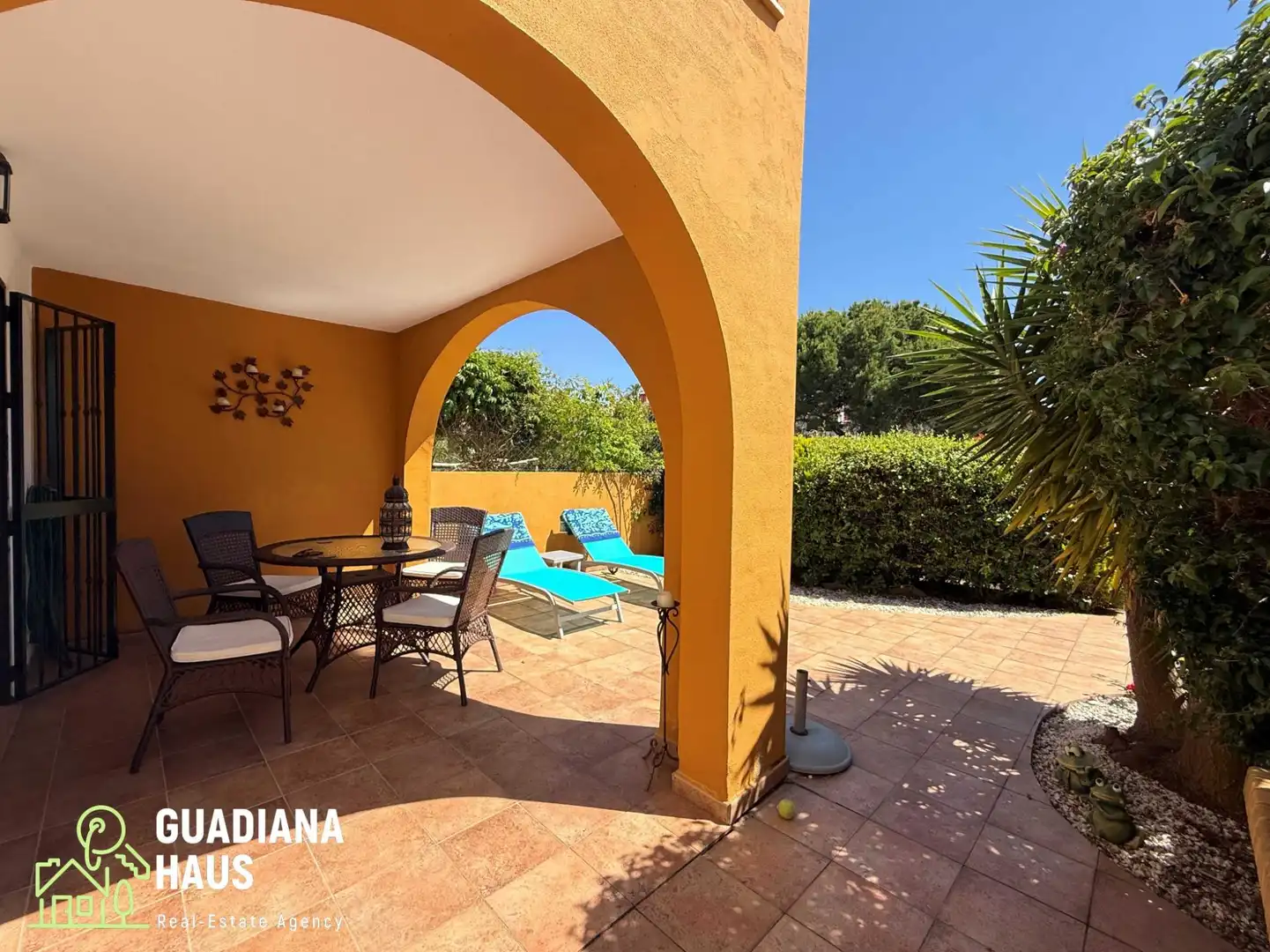 Terrace of Detached homes for sale in Ayamonte  with Air Conditioner, Heating and Private garden