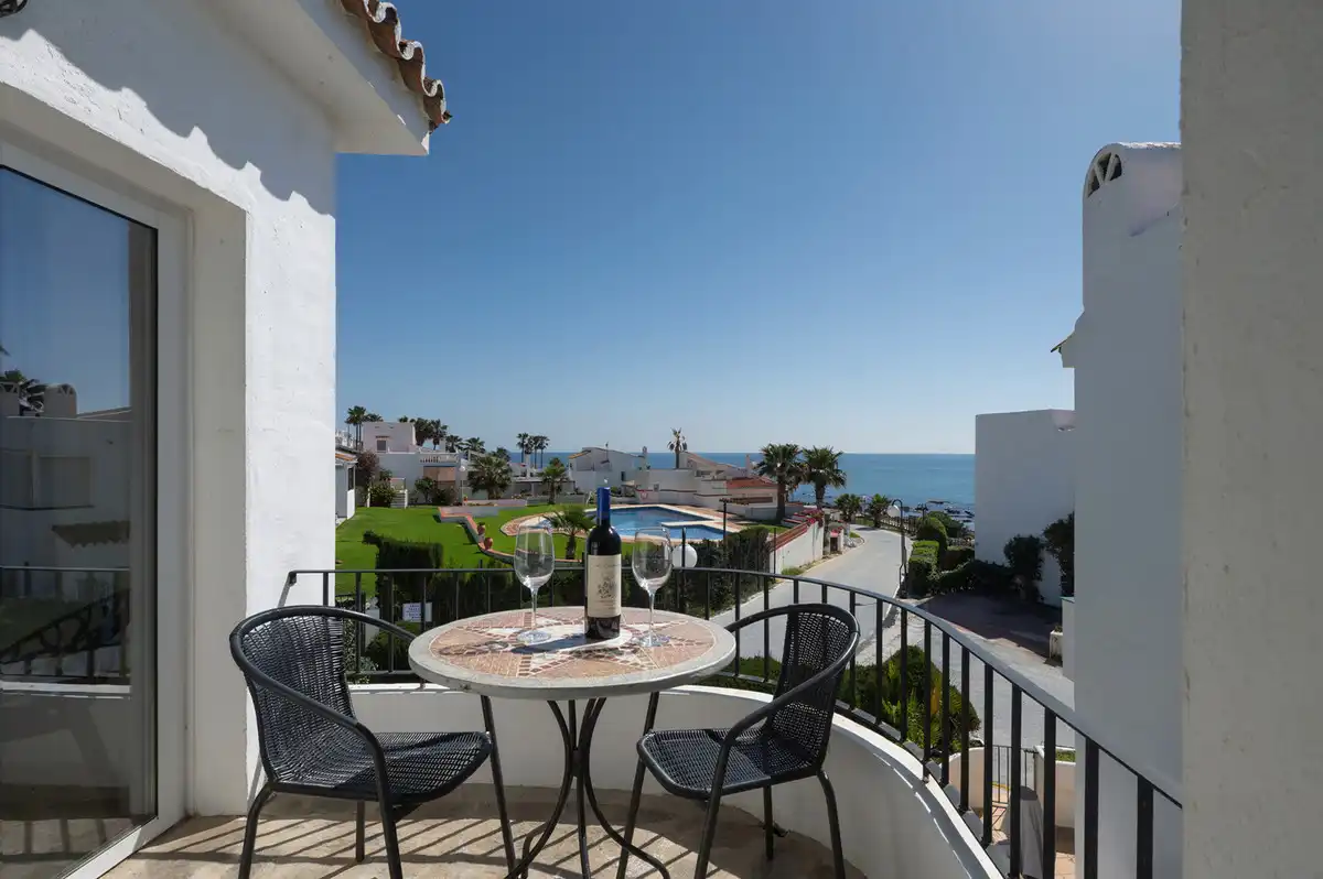 Terrassa de Casa adosada en venda en Mijas amb Aire condicionat, Calefacció i Terrassa