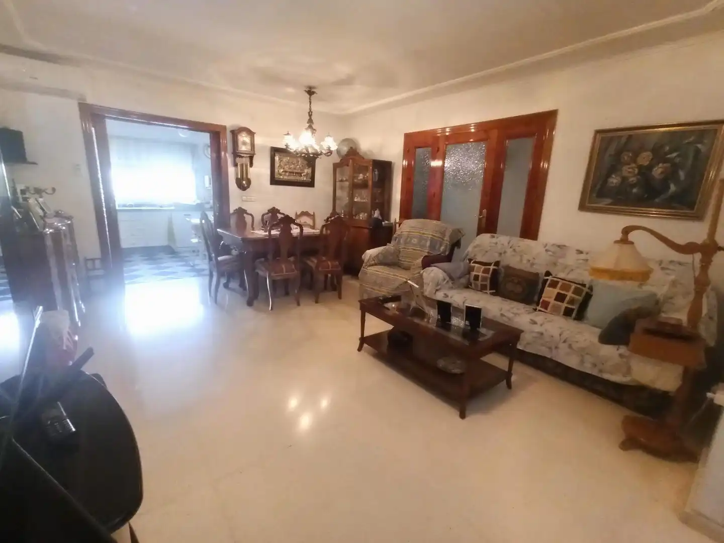 Wohnzimmer von Haus oder Chalet zum Verkauf in San Vicente del Raspeig / Sant Vicent del Raspeig mit Privatgarten und Abstellraum