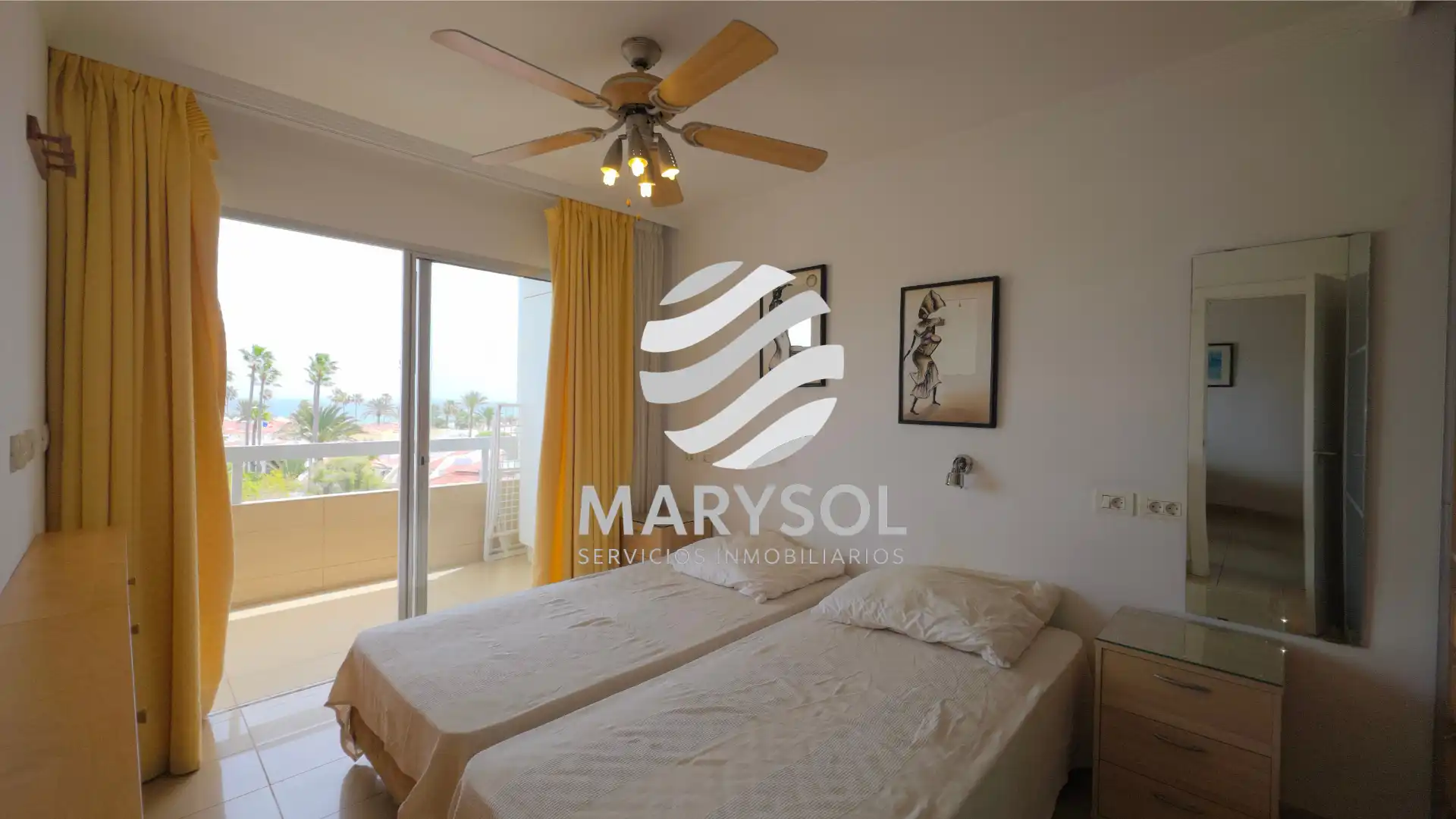 Habitación de Apartamento de alquiler en San Bartolomé de Tirajana con Terraza, Amueblado y Horno