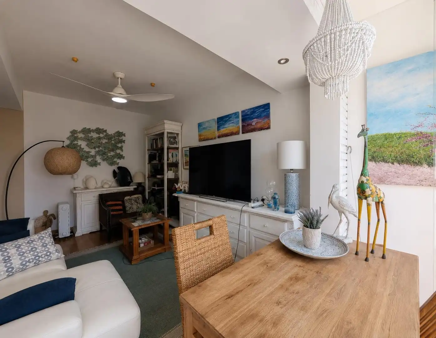Sala d'estar de Apartament en venda en Alicante / Alacant amb Terrassa i Moblat