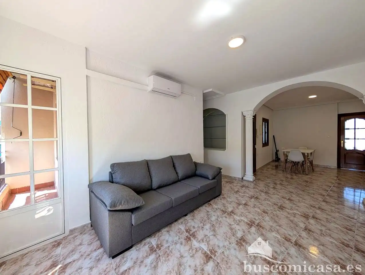 Sala de estar de Piso de alquiler en Linares con Aire acondicionado, Calefacción y Terraza