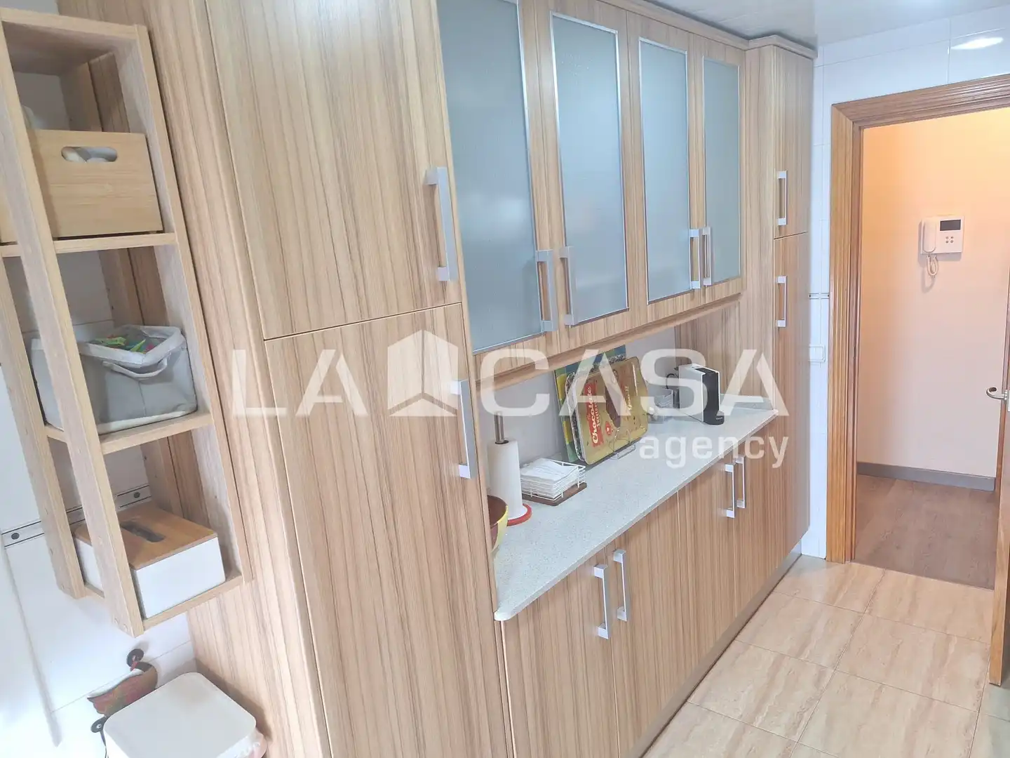 Kitchen of Flat for sale in Santa Coloma de Gramenet  with Heating
