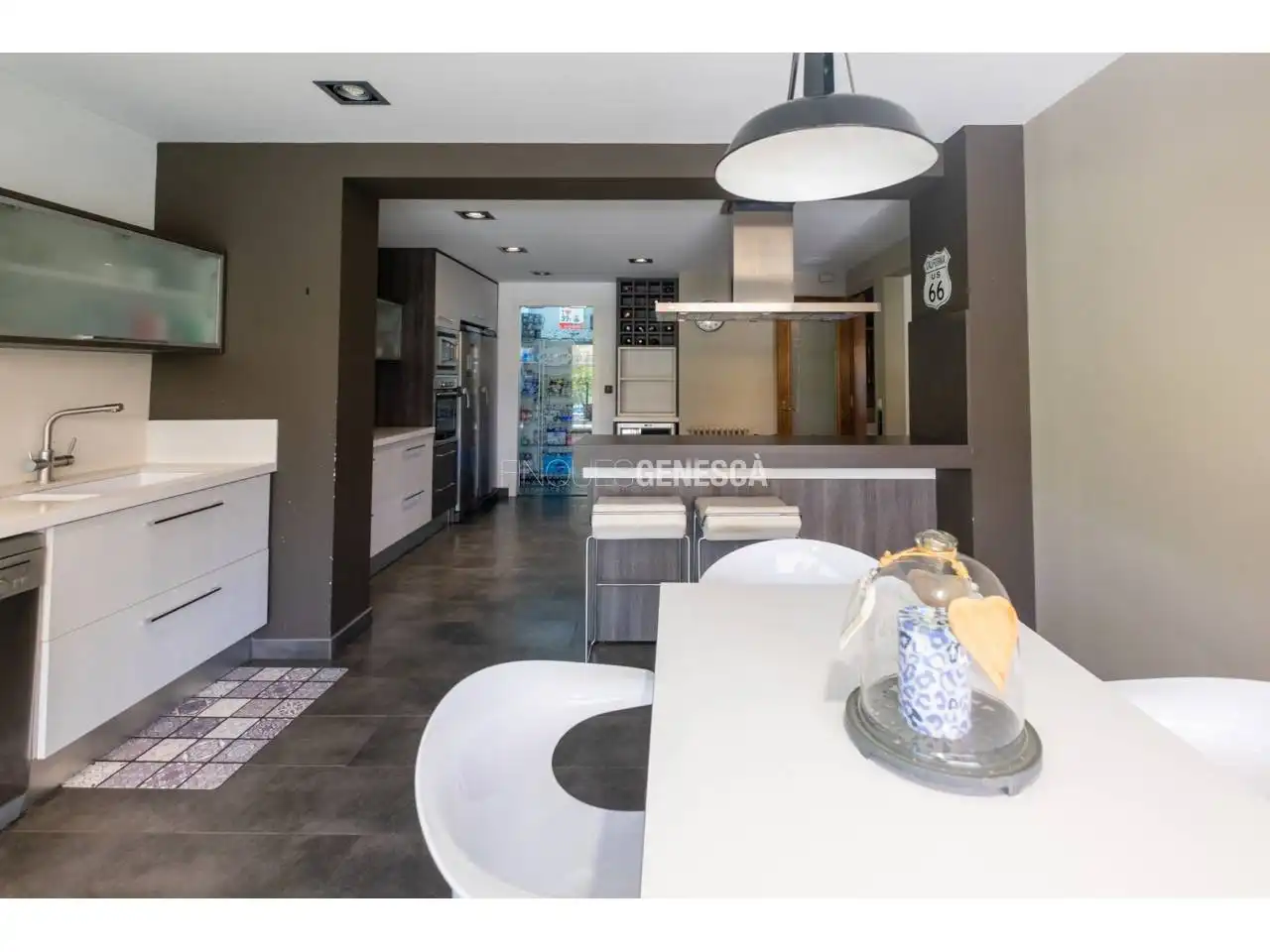 Cocina de Casa o chalet en venta en Matadepera con Calefacción, Jardín privado y Parquet