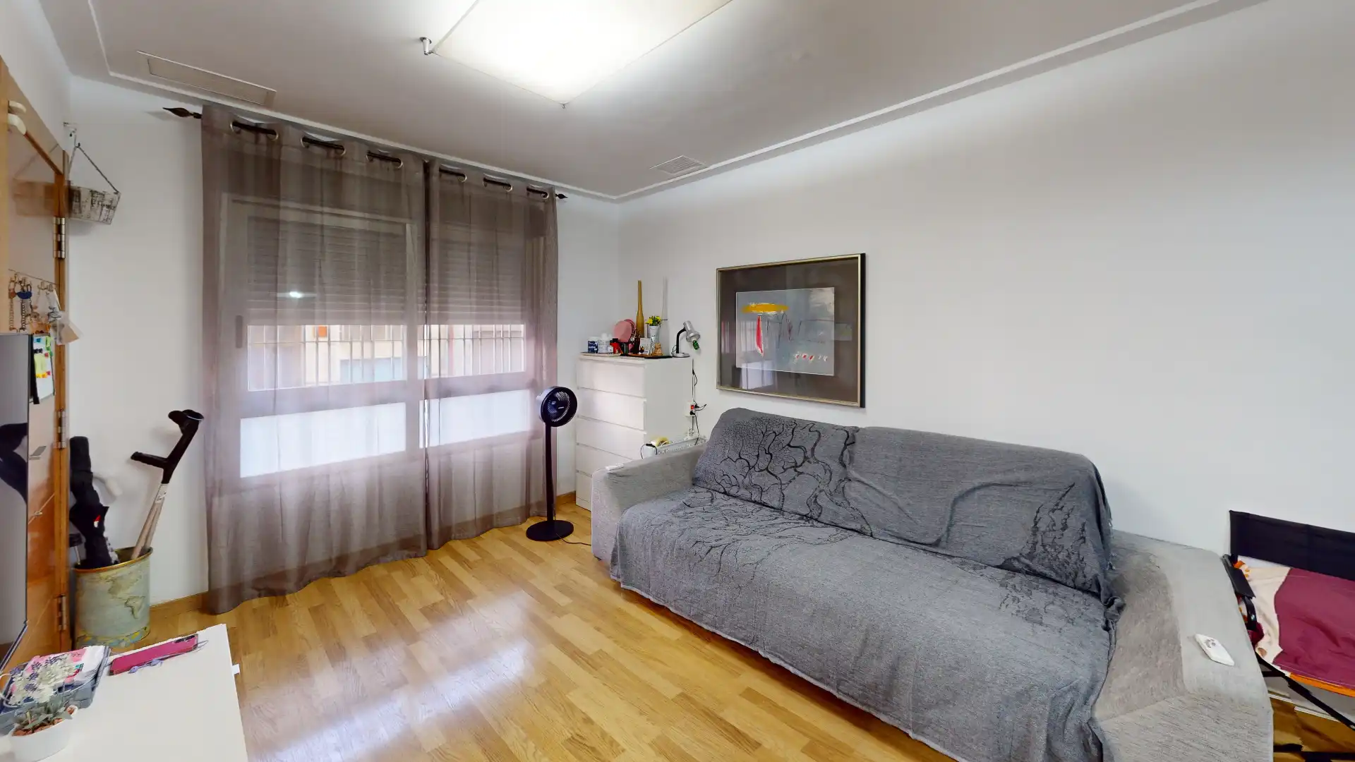 Sala de estar de Piso en venta en Elche / Elx con Amueblado, Horno y Lavadora