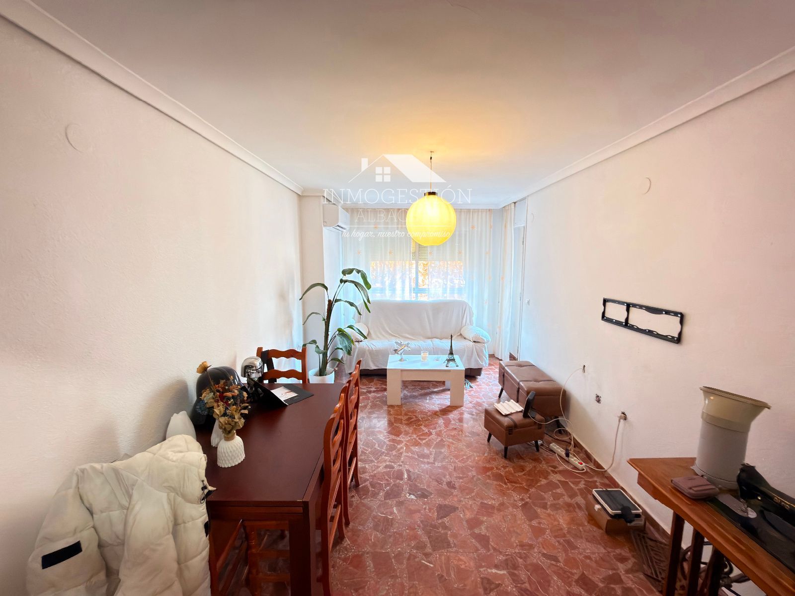 Living room of Flat for sale in  Albacete Capital  with Air Conditioner, Heating and Terrace