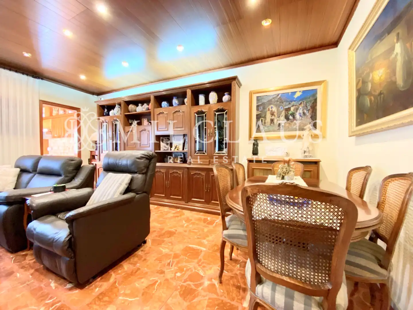 Sala d'estar de Casa adosada en venda en Sabadell amb Aire condicionat, Calefacció i Terrassa