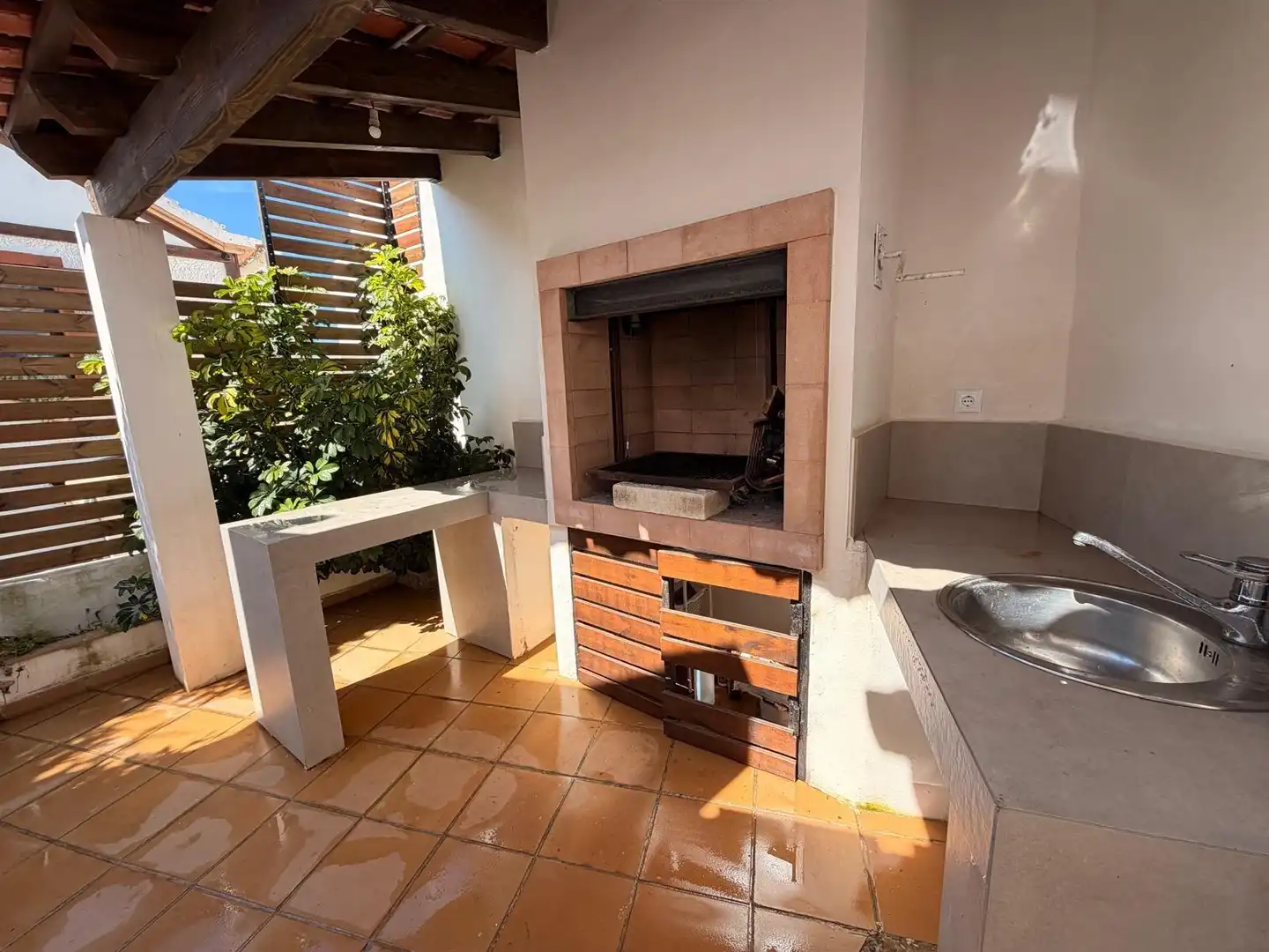 Terrassa de Casa adosada de lloguer en Mijas amb Aire condicionat, Calefacció i Jardí privat