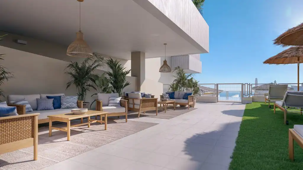 Terraza de Apartamento en venta en Benalmádena con Aire acondicionado, Calefacción y Terraza