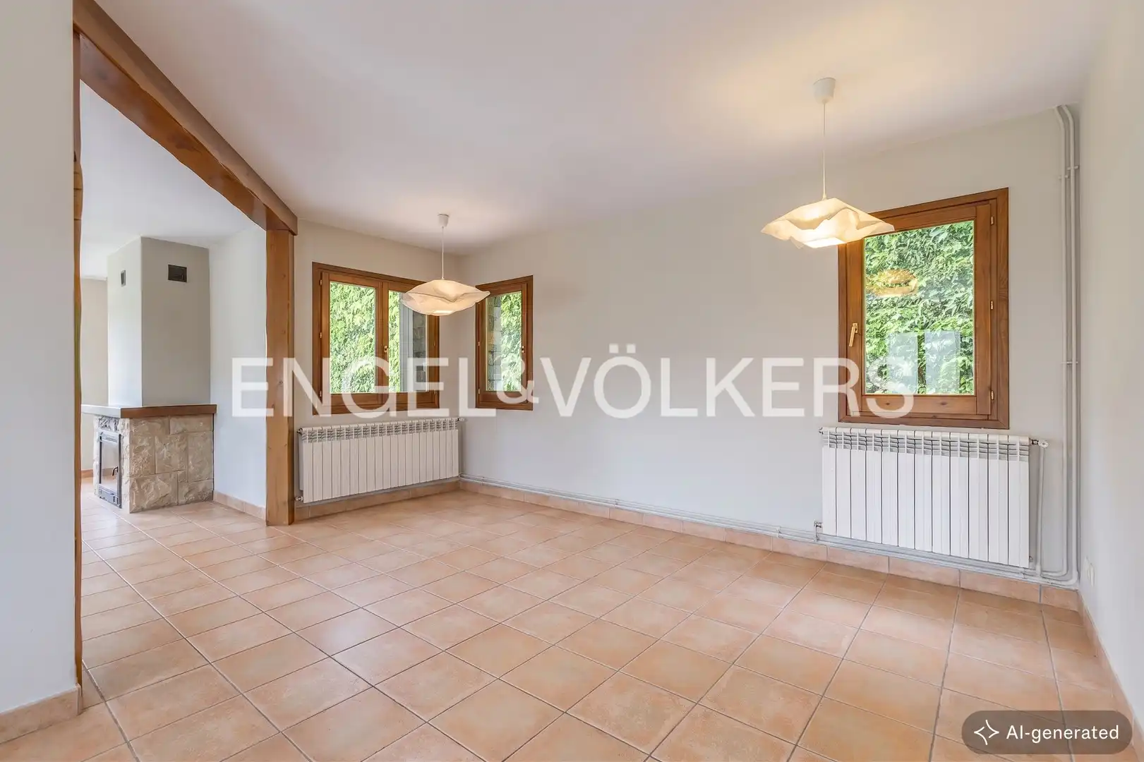 Sala de estar de Casa o chalet en venta en Molló con Calefacción, Jardín privado y Balcón