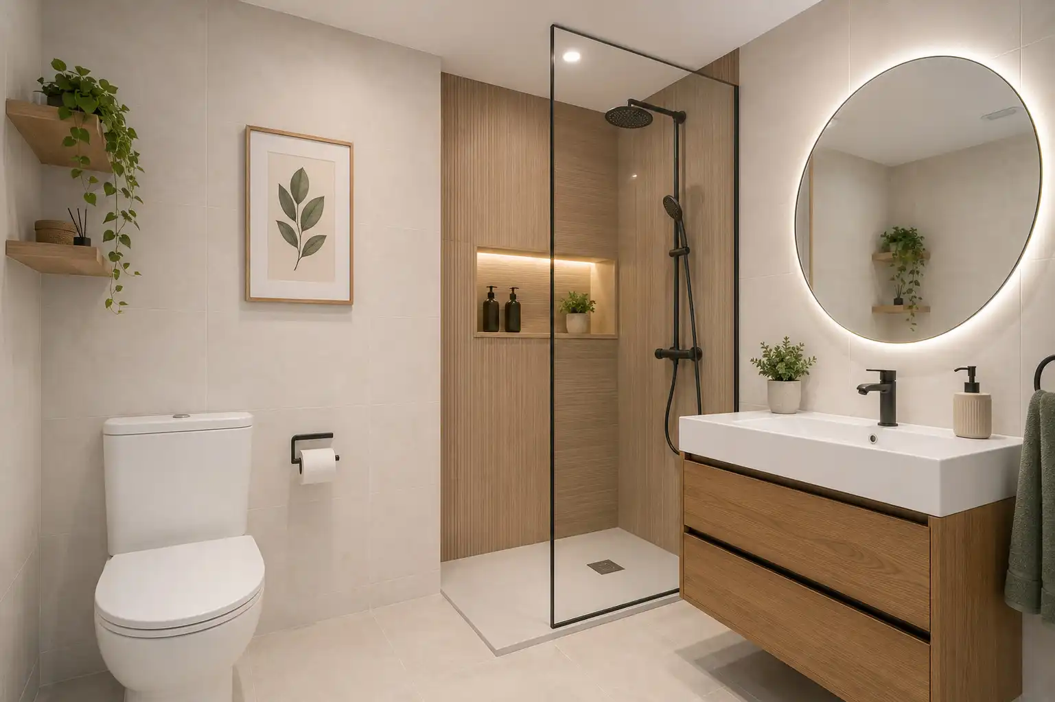 Baño de Dúplex en venta en Brunete con Balcón