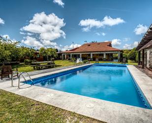 Swimming pool of House or chalet for sale in Carral  with Air Conditioner, Terrace and Swimming Pool