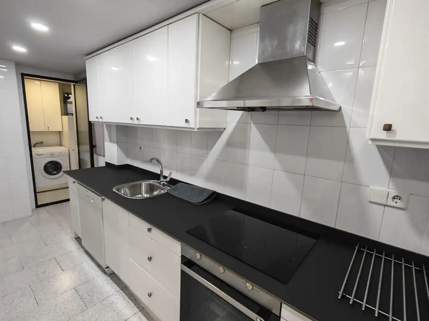 Cocina de Piso de alquiler en Murcia con Aire acondicionado, Calefacción y Amueblado