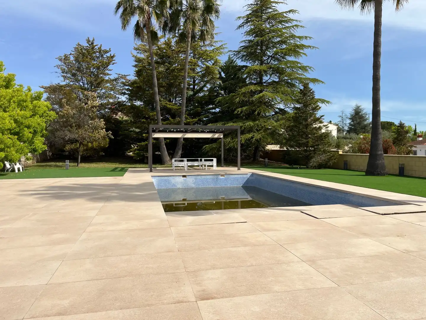 Piscina de Casa o xalet en venda en Ontinyent amb Aire condicionat, Calefacció i Jardí privat
