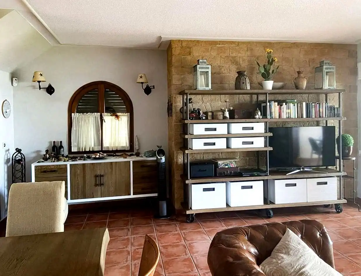 Sala de estar de Casa o chalet en venta en Santa Pola
