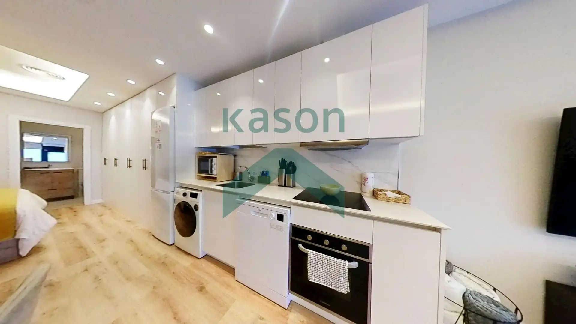 Cocina de Apartamento en venta en Madrid con Aire acondicionado, Calefacción y Amueblado