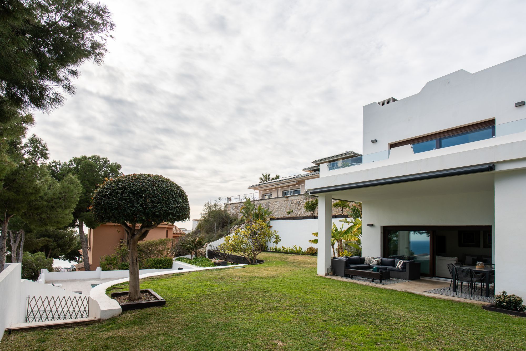 Jardí de Casa o xalet en venda en Málaga Capital amb Terrassa