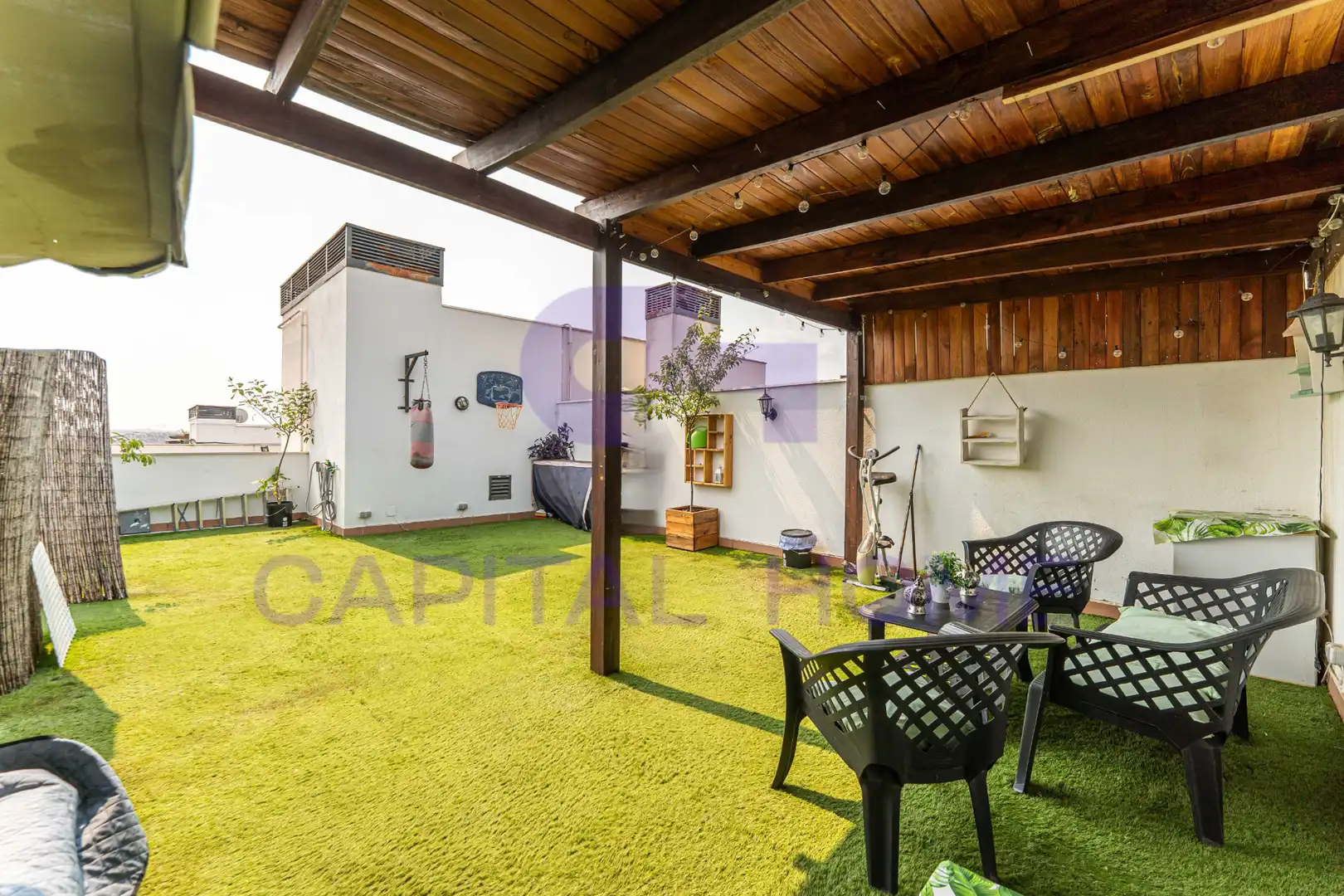 Terrasse von Dachboden zum Verkauf in Arroyomolinos (Madrid) mit Klimaanlage, Heizung und Terrasse